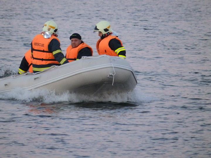 Výcvik s motorovým člunem 24.2.2014 009